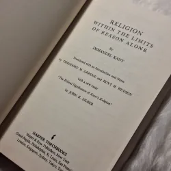 Immanuel Kant - Religion Within the Boundaries of Mere Reason 957087