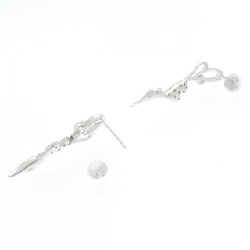 K18WG Bông tai kim cương hình trái tim 0.40CT - Hàng hiệu chính hãng 870493