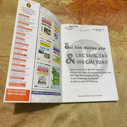 SAI LẦM THƯỜNG GẶP BÀ CÁC SÁNG TẠO KHI GIẢI TOÁN- TRẦN PHƯƠNG- NGUYỄN ĐỨC TẤN 542180