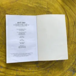 COMBO HUẾ THƠ & TÌNH THƠ CHO HUẾ 937491