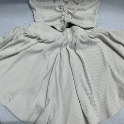 Set cup ngực - quần xoè như hình sexy