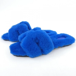 Giày sandal HERMES Oran Shearing 231288Z - Hàng hiệu Authentic 827121