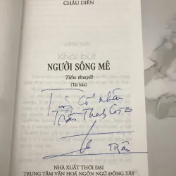 Người Sống Mê (Tái bản) - Châu Diên - Tiểu thuyết-  có chữ ký tác giả 659035