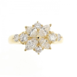 Nhẫn kim cương K18YG 1.00CT 668134