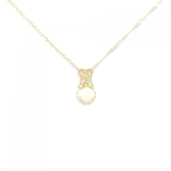 K18YG Dây chuyền đá mặt trăng - Hàng hiệu Chính hãng