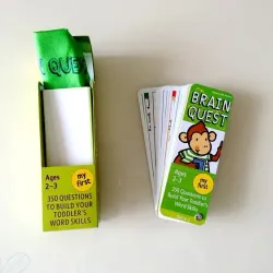 Brain quest 2-6 tuổi (Sách nhập) - 4 hộp thẻ 759578