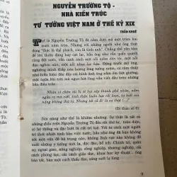 NGUYỄN TRƯỜNG TỘ VỚI VẤN ĐỀ CANH TÂN ĐẤT NƯỚC 994140