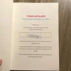 7 ngày affiliate - Cấn Mạnh Linh 748782