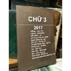 Chữ 3 - 2017