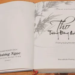 Thơ TRƯƠNG ĐĂNG QUẾ (Trương Quảng Khê tiên sinh tập) - bìa cứng 596 trang 791919