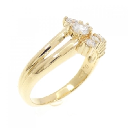 Nhẫn kim cương K18YG 0.50CT - Hàng hiệu Chính hãng