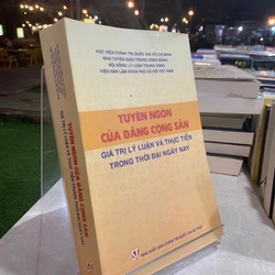TUYÊN NGÔN CỦA ĐẢNG CỘNG SẢN: GIÁ TRỊ LÝ LUẬN VÀ THỰC TIỄN TRONG THỜI ĐẠI NGÀY NAY