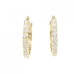 K18YG Bông tai kim cương 2.24CT - Hàng hiệu Chính hãng 868091