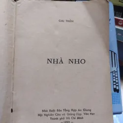 sách: Nhà Nho - Chu Thiên 571970