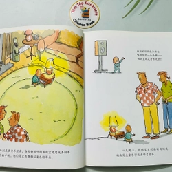 Set sách tranh tiếng Trung ít chữ cho bé 479451