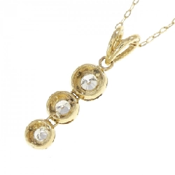 K18YG Dây chuyền kim cương 0.32CT - Hàng hiệu Chính hãng 859294