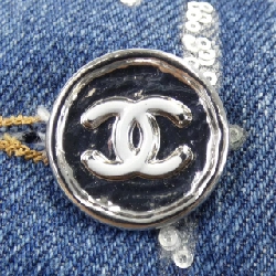 CHANEL METIERS D’ART LOOK 38 P75259V66855 Áo khoác denim - Hàng hiệu Authentic 819532