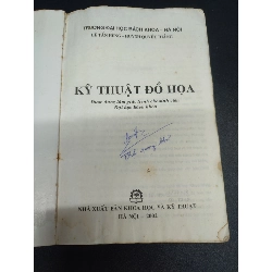 Kỹ thuật đồ họa năm 2002 mới 70% ố vàng ẩm có viết HCM.TN2602 923508