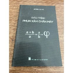 Giáo trình phun xăm chân mày- Hường Cao VIC- sách lưu kho mới 95% STB575