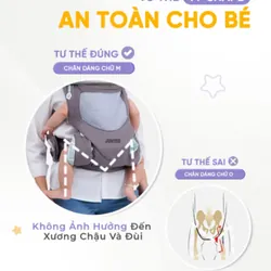 Địu trợ lực Jumysie cho bé 4-36 tháng (như mới) 705368