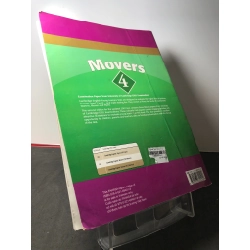Cambridge english movers 4 mới 85% bẩn nhẹ Fahasa HPB2808 HỌC NGOẠI NGỮ 350420