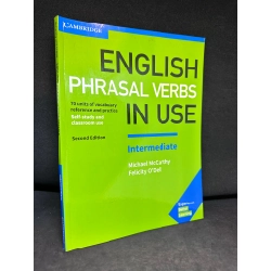 English Phrasal Verbs In Use, Intermediate, Cambridge, Mới 90%, 2017 SBM0307 Oreka-Blogmeo 184522