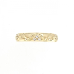 Nhẫn kim cương K18YG 673219