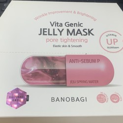 (date 02/2026) COMBO 5M MẶT NẠ BANOBAGI VITA GENIC JELLY MASK chính hãng nguyên tem 174676