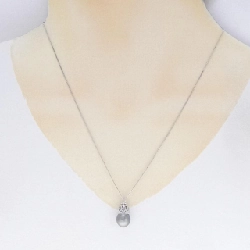 K18WG Ngọc trai đen dây chuyền 9.4mm - Hàng hiệu Chính hãng 861046