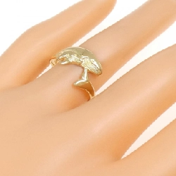 Nhẫn K18YG Cá Voi 672269