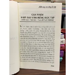 Khơi dậy cảm hứng học tập – ThS. Lê Văn Thành 604247