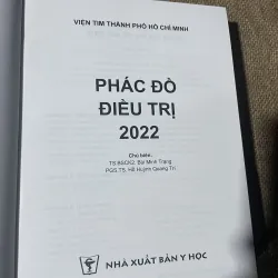 Các đồ điều trị 2022 - TS.BSCK2. Bùi Minh Trạng PGS.TS. Hồ Huỳnh Quang Trí- 720 trang  750278