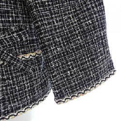 Jacket không cổ CHANEL LOOK35 P78887V68997 632514