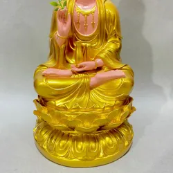 Tượng Phật Quan Thế Âm Bồ Tát Ngồi 30 vàng composite 787164