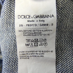 【Coupon対象】Dolce & Gabbana DOLCE&GABBANA Áo khoác denim 641351