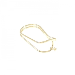 K18YG Bông tai kim cương 0.01CT một bên - Hàng hiệu Authentic 872799