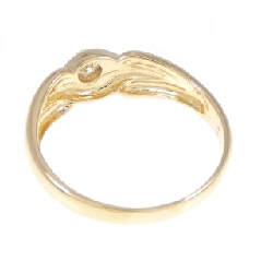 Nhẫn kim cương K18YG 0.12CT 672416