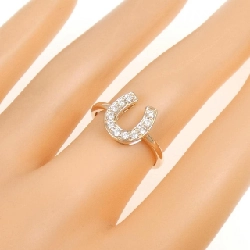 Nhẫn kim cương hình móng ngựa K18PG 0.20CT - Hàng hiệu Chính hãng 853264