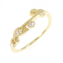 Nhẫn kim cương K18YG 0.05CT - Hàng hiệu Chính hãng