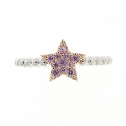 Nhẫn Sapphire K18WG/K18PG 0.07CT 668299