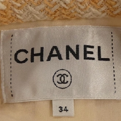 【Mã giảm giá】Áo khoác không cổ CHANEL 643400