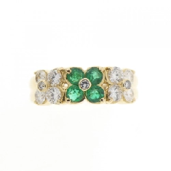 Nhẫn Ngọc Lục Bảo 750YG 0.24CT - Hàng hiệu Chính hãng 850344