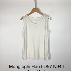 Áo Mongtoghi Tanktop Hàn Size M - L