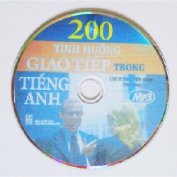 Đĩa CD 200 Tình huống giao tiếp trong tiếng Anh