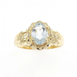 Nhẫn Aquamarine K18YG - Hàng hiệu Authentic 850441