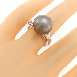 Nhẫn ngọc trai đen Ginza Tanaka 12.1mm - Hàng hiệu Chính hãng 836927