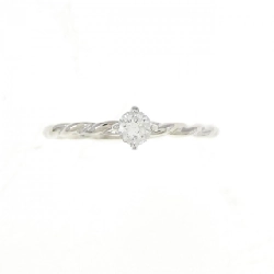 Nhẫn kim cương K18WG 0.10CT 672825