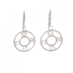 Bông tai Tiffany Atlas Open Medallion - Hàng hiệu Authentic