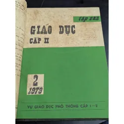 Tập san giáo dục cấp 1 + cấp 2 - các năm 1979,1980,1981 ( tổng cộng 25 số ) 590920