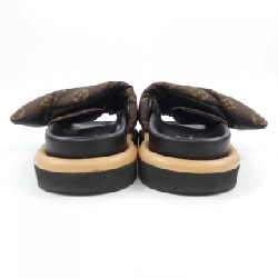 Louis Vuitton LOUIS VUITTON Bình gourd Yayoi Kusama LV×YK Bể bơi gối - Dòng Mules Sandal 658980